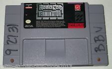 Robocop vs The Terminator box art for Super Nintendo